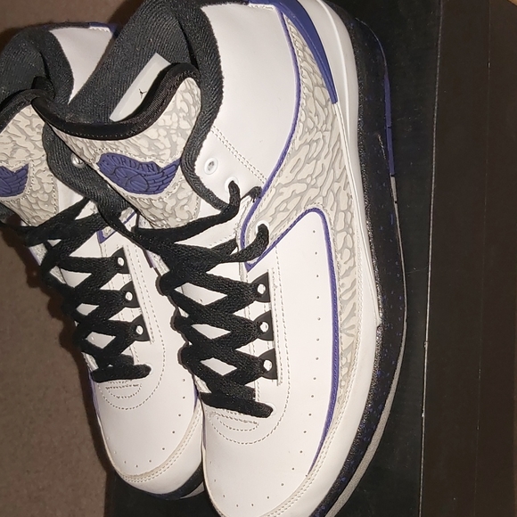 Jordan 2 Retro BG dark concord - Picture 3 of 7